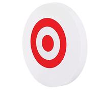 Topyond Archery Target Outdoor, EVA Foam Training Moving Target with 2 Papers, Self-Healing Lightweight 25cm for Backyard Camping Kids Adults 9.8 X 9.8 X 1.2in