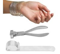 Topyond Bracelet Bender, Manual Plier Bender Machine, Stainless Steel Bend Plier Leverage Tool, Jewelry Bending Equipment Accessories for for DIY Enthusiasts and Jewelry Makers
