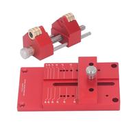 Topyond Chisel Sharpening Kit, Precision Honing Guide System with 15 to 45 Degree Angle Fixture, Aluminum Alloy Construction Sharpening Guide for Professional and DIY Woodworkers