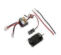 Topyond DC Brushed Motor,540 Brush Motor with 320A ESC Water proof High Performance RC Electric Motor for Axial Scx10 90046 (45T)