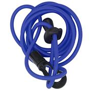 Topyond Elastic Kayak Paddle Leash and Shock Absorption Hook, Lightweight Portable DIY Elastic Kayak Paddle Leash Bungee Rope Buckle Combination for Kayaks, Canoes (blue)