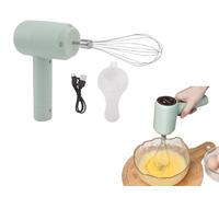 Topyond Electric Hand Mixer, Cordless Handheld Mixer with USB Rechargeable, Includes Whisk and Egg Separator for Baking Cake Cream Mousse, Kitchen Baking Tool