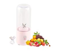Topyond Electric Juicer Machine, Portable 500ml USB Charging with 6 Blades, Compact Juice Extractor for Orange Lemon Citrus, Easy Cleaning Design for Home Travel Outdoor Use