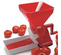 Topyond High Yield Tomato Press Manual Tomato Juicer Sauce Maker and Food Strainer PP Shell for Fruit and Vegetables Kitchen Tool for Homemade Tomato Sauce