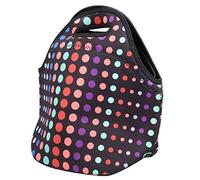 Topyond Insulated Thermal Lunch Bag - Waterproof Neoprene Lunch Box Handbag for Picnics and Camping - Keep Your Food Fresh and Portable