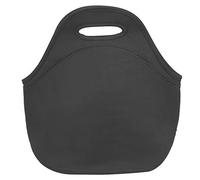 Topyond Insulated Thermal Lunch Bag, Waterproof Neoprene Lunch Box Handbag for Picnics and Camping, Thermal Food Bag Keep Your Food Fresh and Portable(Black)