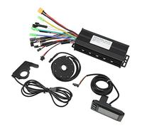 Topyond Kit de controlador de scooters eléctricos 24V 36V 48V 30A Controlador de onda sinusoidal Panel GD01 con acelerador de pulgar Kit de conversión de bicicleta eléctrica para
