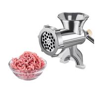 Topyond Manual Meat Grinder, Aluminum Alloy Grinder for Kitchen, Heavy Duty Meat Chopper, Efficient Versatile Mincer Machine, for Grinding Meat, Making Sausages
