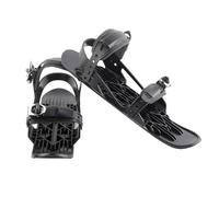 Topyond Mini Ski Skates Snow Skateboard Shoe Bindings, Adjustable Straps, Metal Edges Ski Shoes for Winter Outdoor Sports, Slopes, Snow Parks, Hiking Trails