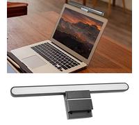 Topyond Monitor Light Bar, 25cm LED Touch Control Computer Screen Light, Dimmable and RGB Backlight for Eye Caring, USB Powered Screenbar for Desk, Office, Home, Game, Black