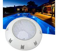 Topyond Pool Lights for Inground Pool Waterproof LED IP68 Wall Mounted 9W 6500K Submersible White Lighting Compact Housing Swimming Pool Lights Underwater for Outdoor AC12V