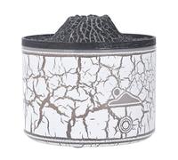 Topyond Volcano Essential Oil Diffuser, 230ml Fine Mist Diffuser and Humidifier with Volcano Flame Design for Bedroom, Living Room, and Office, for Aromatherapy and Air Fresh