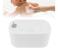 Topyond Wipe Warmer USB Powered Wet Wipe Dispenser,Constant Temperature for Infants,Large Capacity with Display for Baby Care and Comfort Black