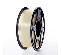 TOPZEAL 3D Plastic Filament PLA Filament 1.75mm 1KG Dimensional Accuracy +/- 0.02mm PLA Transparent 3D Printing Materials Transparent Color