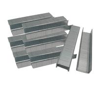 TOPZONE Heavy Duty Staples, 1.2x8mm, Silver Metal, 1000 Pieces