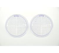 Topzone Moto Clear Motorcycle Indicators Turn Signal Lens For Honda 1997-2000 All Cruisers (Except Spirit 1100/Shadow Ace Tourer/Magna'S Valkyrie/Valkyrie Inter)