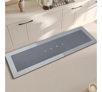 Topzywlc Kitchen Mat Non Slip Anti Mould 45 * 150 cm, Quick Dry Magic Kitchen Floor Mat, For Bathroom, Bedroom, Kitchen, Toilet, Door, Washing Table (Rectangular Light Gray, 45 * 150 cm)