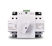 TOQ3 ATS 2P 63A 230V MCB Type Dual Power Automatic Transfer Switch TOQ3-2P/63 1Pcs(2 INPUT 2 OUTPUT)