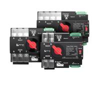 TOQ7 3 phase 2P3P4P 63A 100A 125A 230V Selector Switch(2P L N 220V-230V,63A)