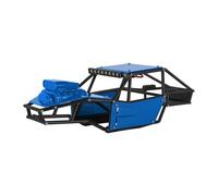 TOQPCZA For TRX4M Upgrade 1/18 RC Crawler Rock Tarantula Nylon For Buggy Body Shell Chassis Kit RC Upgrade Parts(Unassembled Blue)