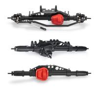 TOQPCZA RC Car Toys Components For Axial For Wraith 90018 90053 90048 RR10 1/10 Metal TFL Front/Middle/Rear Axle Complete RC Crawler Car Upgrade Parts(1set)