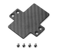 TOQPCZA RC Car Toys Components For Traxxas For Maxx 1/10 Max8 Max6 Xr8 Plus Castle X8S Carbon Fiber ESC Fixing Mount Plate RC Car Upgrade Parts