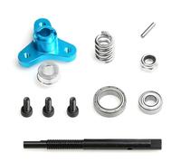 TOQPCZA RC Car Toys Components For Traxxas For Slash For Rustler For Stampede For Hoss 4WD For VXL 1/10 Slipper Clutch Eliminator Set 6878 RC Car Upgrade Parts(Blue)