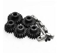 TOQPCZA RC Car Toys Components For Traxxas For X-MAXX For Xrt 5pcs 1.5M Steel Motor Gear 0.8mm 0.5mm 11T 14T 15T 16T 21T 26T 28T 30T RC Car Upgrade Parts Accessories(16T-20T)