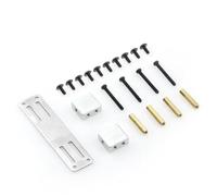 TOQPCZA RC Crawlers Parts For WPL C14 C24 B14 B24 B16 B36 Metal Front Axle Servo Mount Holder Bracket RC Car Upgrade Parts Modified Accessories DIY Parts