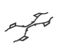 TOQPCZA Rc Frame Plate For SCX10 II For Element For Enduro 1/10 Carbon Fiber Frame Rails RC Crawler Car Truck DIY Parts Accessories Upgrades Replacement