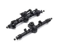 TOQPCZA Rc Parts Compatible With Axial For SCX24 For Gladiator For Bronco C10 For Deadbolt For JLU 1/24 RC Crawler Car Complete Front Rear Portal Axle Set