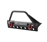 TOQPCZA RC Parts For Axial For Defender For Trx4 For Scx10 III 90046 Axi03007 Axi03003 1/10 Metal Front Bumper With Lights RC Crawler Upgrade Accessories(Size1)