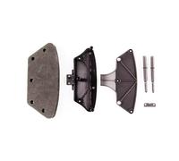 TOQPCZA RC Parts For Wltoys For Racing LC EMB-WRC EP144001 144002 144010 124016 17 18 19 1:14 RC Cars 4WD On Off Road For Rally Bumper Set Black(Size1)