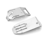 TOQPCZA RC Replacement Parts For ARRMA For Typhon 1/18 ARA2106 Stainless Steel Front Skid Plate Rear Chassis Protector RC Car Upgrade Parts
