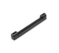 TOQPCZA RC Replacement Parts For Croboll MK07 4WD 1/7 RC Electric Remote Control Model Car Modification Upgrade Accessories Metal Rear Bumper Connec Bar Lin(Black)