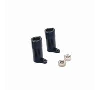 TOQPCZA RC Replacement Parts For FMS FCX24M For Camel Cup D90 D110 For Defender 1/24 First For Range For Rover Found RC Metal Rear Wheel For Seat Parts(Black)