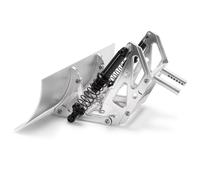 TOQPCZA Rc Upgrade Components For Axial For SCX10 II 90046 90047 90028 90027 For TRX-4 1/10 Metal Snow Plow Shovel RC Crawler Car Model Upgrade Parts