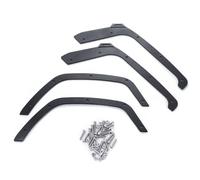 TOQPCZA Rc Upgrade Components For Axial For SCX10 III AXI03007 For Wrangler 1/10 Stainless Wheel Eyebrow Fender Flares RC Crawler Car Shell Body Parts