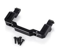 TOQPCZA Rc Upgrade Components For Axial For SCX24 Base Camp 1/24 Alu Alloy Front Bumper Mount Rear Car Body Shell Support Bracket Stand RC Crawler Car(Front)