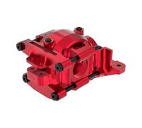 TOQPCZA Rc Upgrade Components For Traxxas For Mini For Maxx For XRT For Slash For Rally 10729 GPM 7075 Alu Rear Upper Lower Bulkhead RC Upgrade Parts(Red)