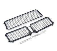 TOQPCZA Rc Upgrade Components For TRX-4 For TRX4 For Bronco 1/10 1Set Metal Window Mesh Protective Net Guards RC Crawler Car Upgrade Parts Accessories