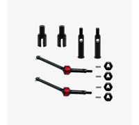 TOQPCZA Rc Upgrade Components For WLtoys 244016 For Losi Micro-B 124 Metal Upgrade Remote Control Car Coupling Drive Shaft Differential Cup Wheel RC