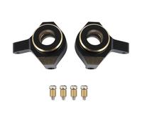 TOQPCZA RC Upgrade Parts For Axial For SCX24 90081 AXI00001 1/24 2Pcs Metal Brass Steering Cup RC Crawler Car Parts And Accessories Upgrades Replacement Use