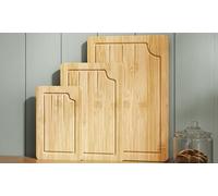 Toque Premium Bamboo Kitchen Collection: 5 Pieces Bamboo Drawer Organizer Set with Dividers