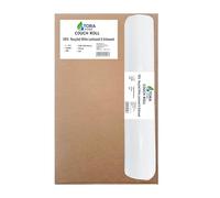 TORA PURE Premium 2-Ply Couch Rolls - Medical & Beauty Bed Cover, White Hygiene Paper, Perforated Sheets, 40 cm x 50 m (9)