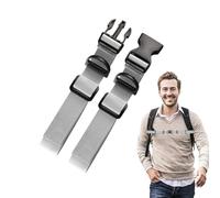 Toracic Strap of the Backpack with Quick Releases - Adjustable Strap for Heavy Loads | Accessory for Camping Backpack, Hiking, Jogging, Travel - Sternum for Backpacks, Bags and K