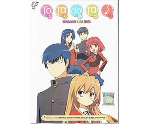 TORADORA ! (ENGLISH AUDIO) - COMPLETE ANIME TV SERIES DVD BOX SET (25 EPISODES + OVA)