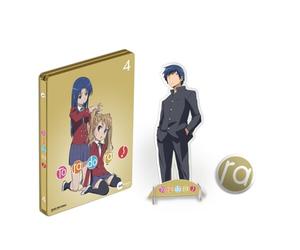 TORADORA-VOL.4 (LIMITED STEELBOOK) (BLU-RAY) - TORADORA BLU-RAY NEW