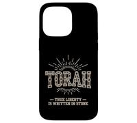 Torah Is Freedom Broken Chain Liberty Hebrew Roots Bible Law Case for iPhone 14 Pro Max