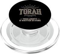 Torah Is Freedom Broken Chain Liberty Hebrew Roots Bible Law PopSockets PopGrip for MagSafe